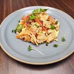 豚ひき肉の和え物