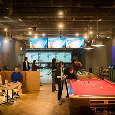 【最大20人】ボウリング・ダーツ・ビリヤードが楽しめます。クーポン利用で8人以上がお得※人数制限させて頂く場合がございます。