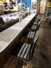 【カウンター席】全7席◇お一人様でもお気軽にご利用いただけます。