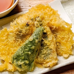 あじの天ぷら
