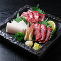 料理メニュー写真&nbsp;特選霜降り馬刺し 