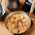 料理メニュー写真&nbsp;釜炊きご飯で食べる親子丼 (並)