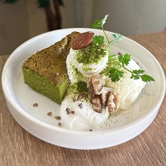 抹茶のガトーショコラ