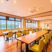 開放感と上質さが調和する空間