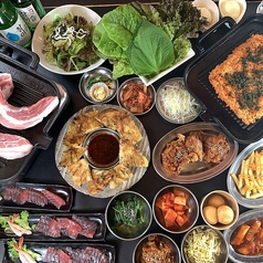 明洞市場のコース写真