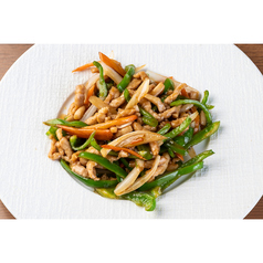 チンジャオロース/豚キムチ炒め