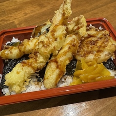 天重（海鮮２、野菜３）