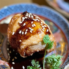 焼き鳥屋　本気の唐揚げ　タレ　一個