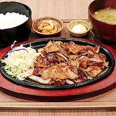 豚生姜焼き定食