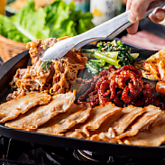 池袋パルコ コリアンBBQビアガーデンのコース写真