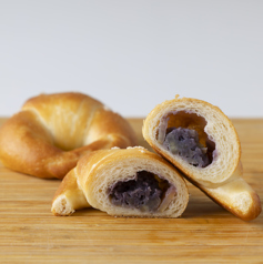 塩バターパン　紅イモ　(石垣島産　沖夢紫使用)