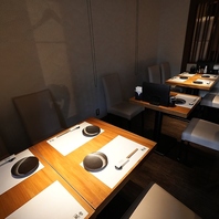 落ち着いた雰囲気の席充実♪