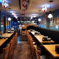 広々した店内