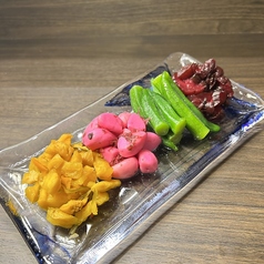 漬物盛り合わせ