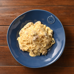 サルシッチャと卵のパスタ