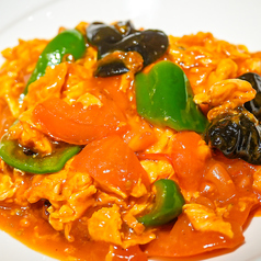 トマトと玉子炒め