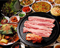 国内産の生三段バラを堪能！サムギョプサルの極みを体感