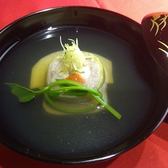 穴子の蓮蒸し うす葛仕立て