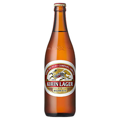 キリンラガービール(中瓶）