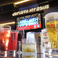 充実のドリンクバー！