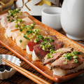 料理メニュー写真&nbsp;肉寿司盛り合わせ