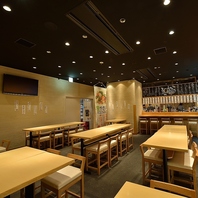 モニター付きの空間