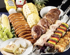 【個室・食べ放題】静岡　シュラスコ　カレンドゥラSHIZUOKAのコース写真