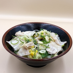 ねぎ塩豚丼