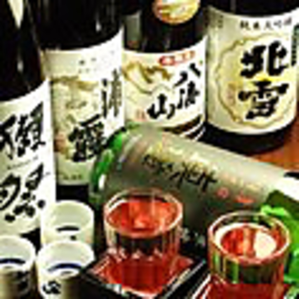 季節限定のお酒をはじめ、人気の地酒をご用意♪
