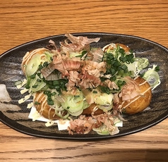 葱盛り揚げたこ焼き　6個