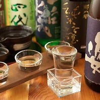 お酒の種類が豊富！日本酒もご用意しております。