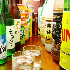 韓国ならでは飲み放題ドリンクメニュー充実◎生ビール付