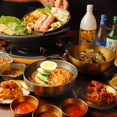 肉×鍋×韓国料理 韓国バル OKOGE 梅田お初天神店のコース写真