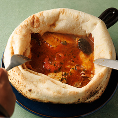 海老のビスクと5種シーフードのカチュッコ