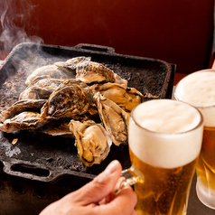 食べ飲み放題プラン登場♪【生牡蠣&焼き牡蠣&牡蠣ご飯が食べ放題】大満足のフィーバーセット！！の写真