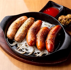ソーセージ5種盛り合わせ