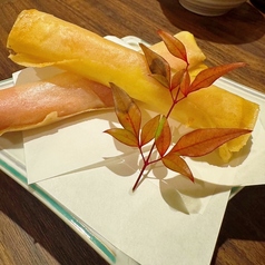 ハムチーズ春巻き