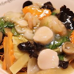 五目あんかけかた焼きそば