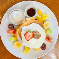 焼き立ての香りと口どけを楽しむパンケーキ