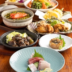 イカ活き造りと九州尽くし 個室居酒屋 雑魚屋 熊本下通店のコース写真