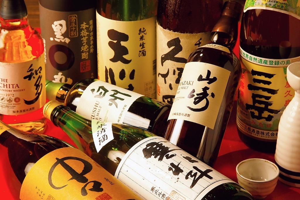 豊富なドリンクメニュー