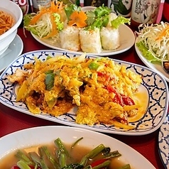 当店イチオシの「タイ料理はじめてコース」！