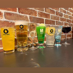 多彩なドリンクでおもてなし