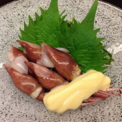 ホタルイカの酢味噌