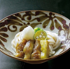 おろし醤油焼きなすうどん