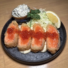 レアサーモンフライ