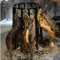 焼き魚の頂点【原始焼き】で旬の味を!
