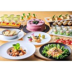 季節で変わるセミブッフェ