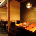 4名テーブル席