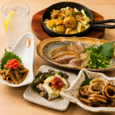 博多もつ鍋と鉄板焼き宮澤のコース写真